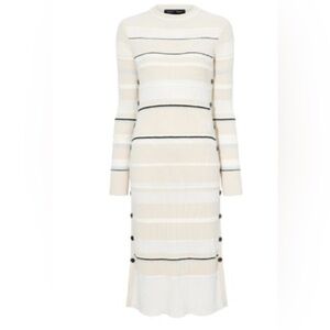 Proenza Schouler Ribbed knit sweater dress L . Nwd.